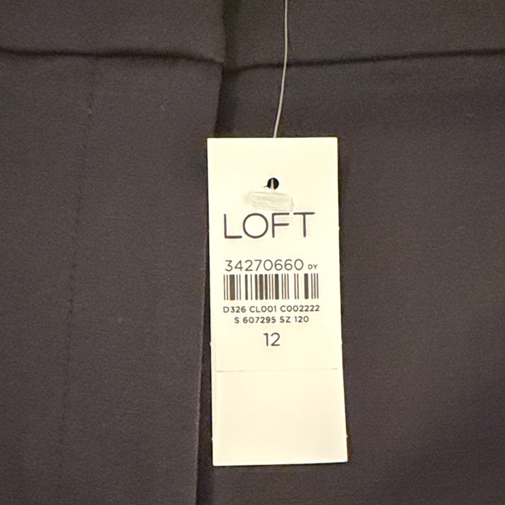 LOFT NWT - Women's Classic Black Riviera Shorts - Picture 4 of 8